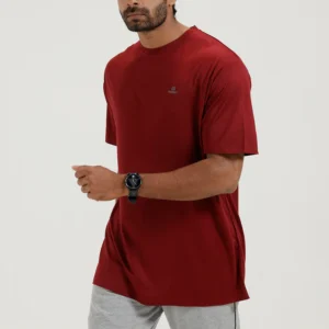 sport round neck off white solid t shirts for men | ariser